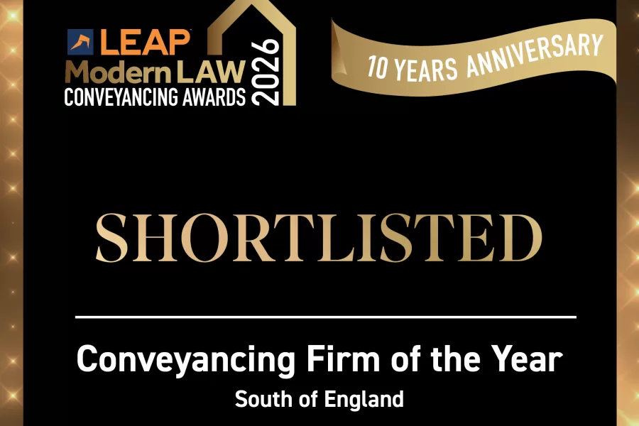 Meaby & Co make the shortlist for Conveyancing Firm of the Year – South of England